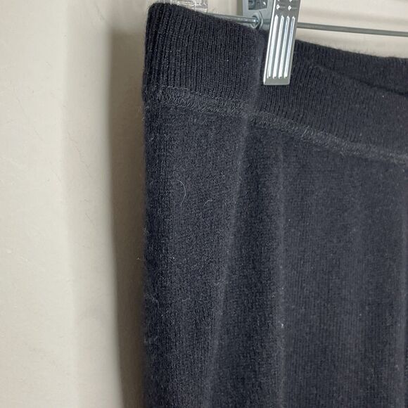 Neiman Marcus Black Cashmere Collection Leggings Womens Sz Large - 28 Waist - Picture 14 of 15